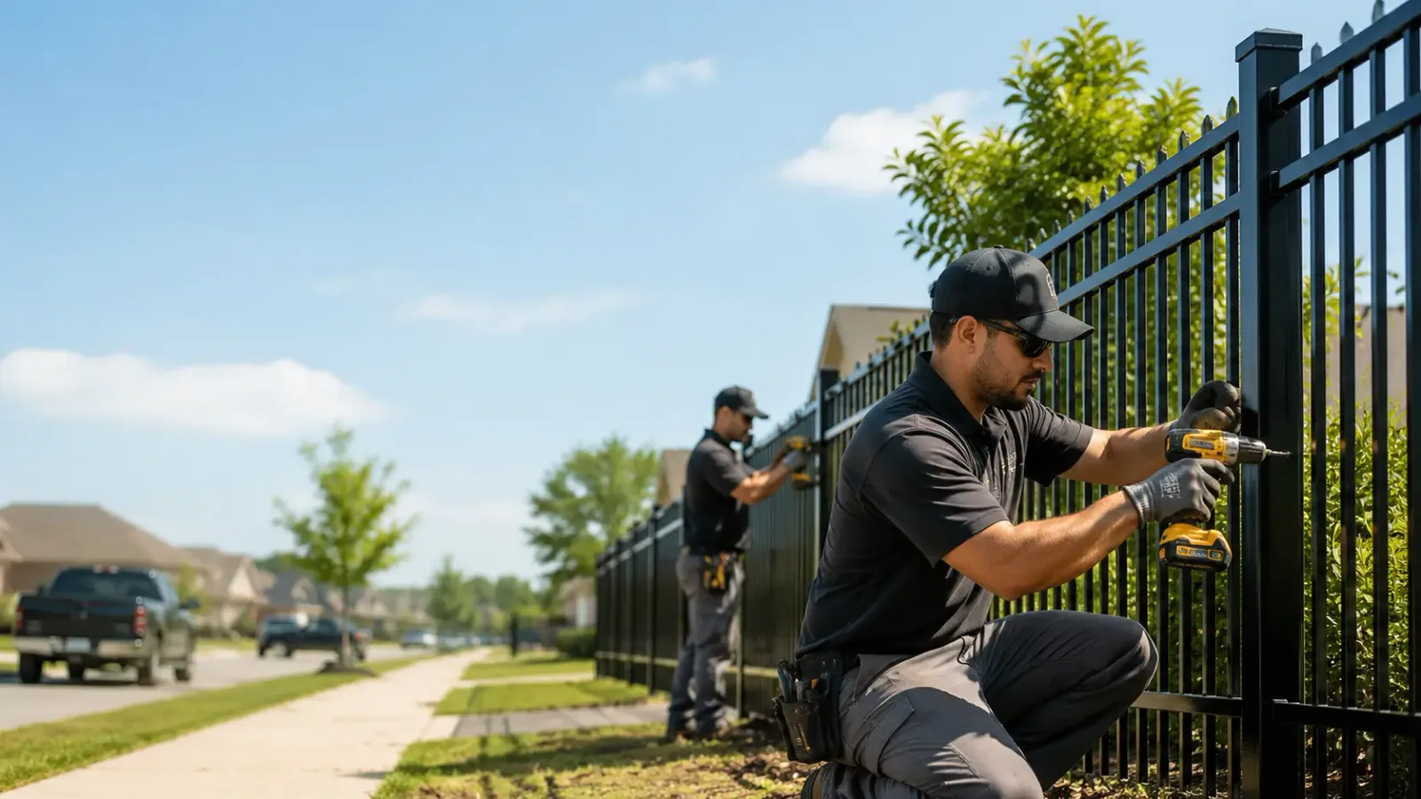 Metal Fence Installation in Sandy Springs, GA